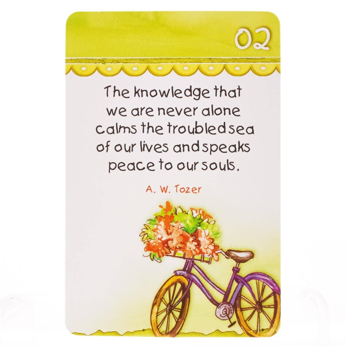 Christian Art Gifts - Wholesale Encouragement Card - Box of Blessings Stop Worrying3