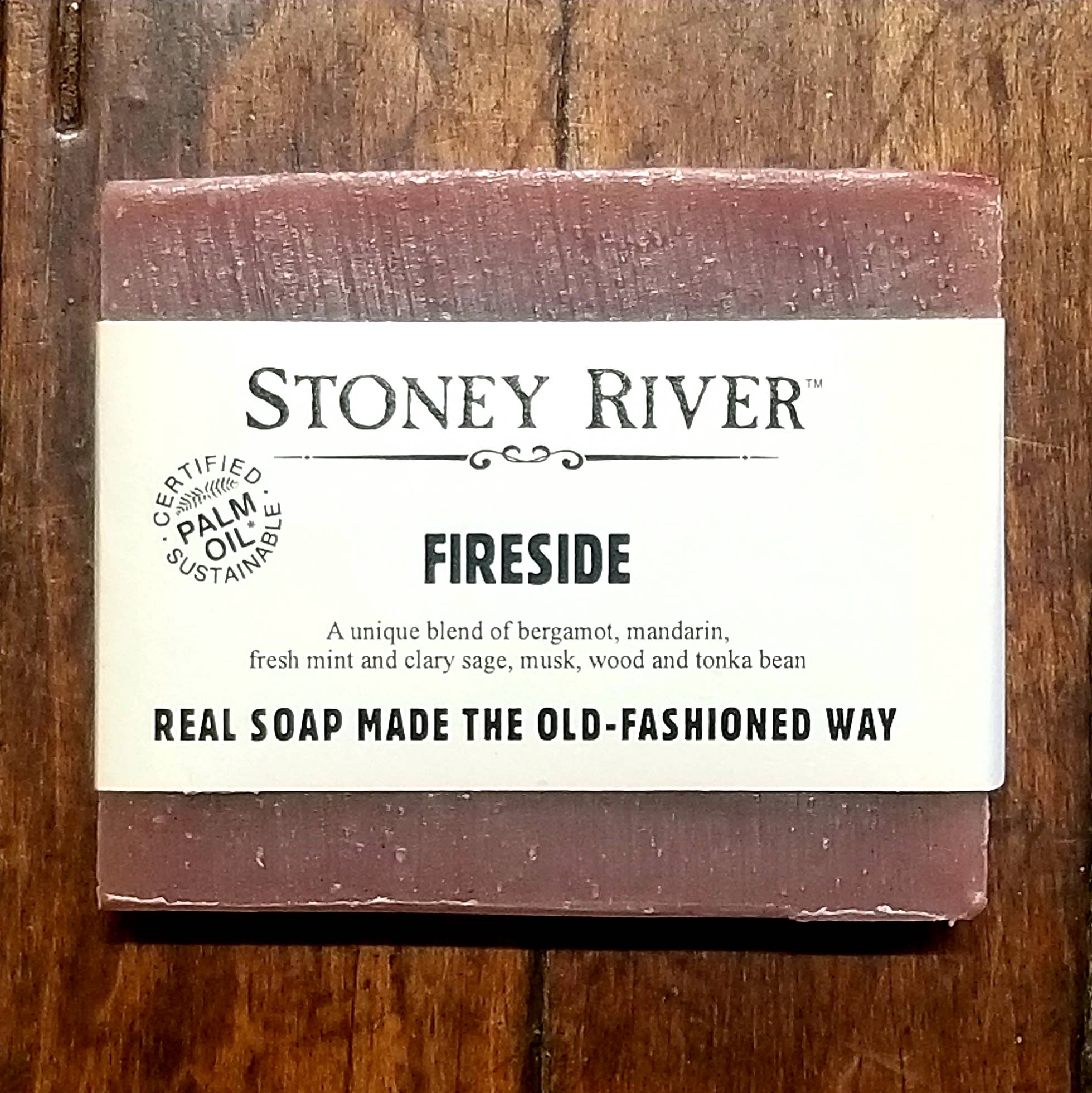 Stoney River Soaps - Vente Pain de savon – homme - Savon FIRESIDE pour homme2
