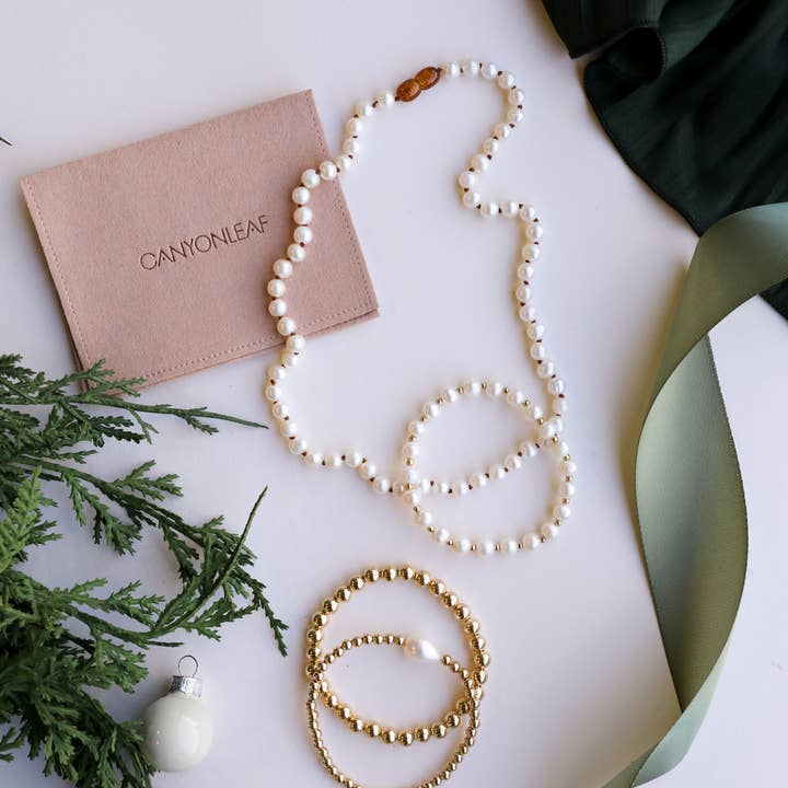 Pure Gemstone + Pearl || Beaded Necklace and other Purchase Wholesale fake pearls. Free Returns & Net 60 Terms on Faire trending on Faire.