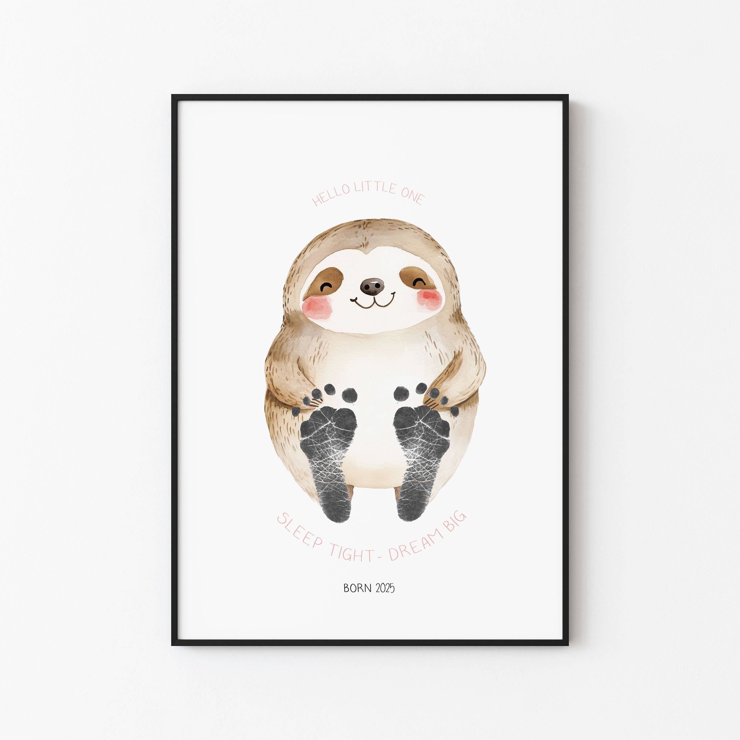 HELLO BOO – wholesale Hand & footprint kit – Child & baby – HELLO BOO Animal Design, Baby Ink Free Footprint Kit. 9