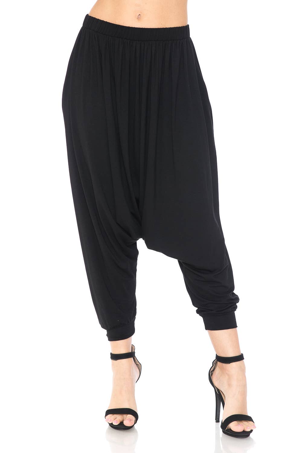 Allium - Wholesale Pants - Women's - Harem Pants with Elastic Waist/Pockets OPEN PACK6