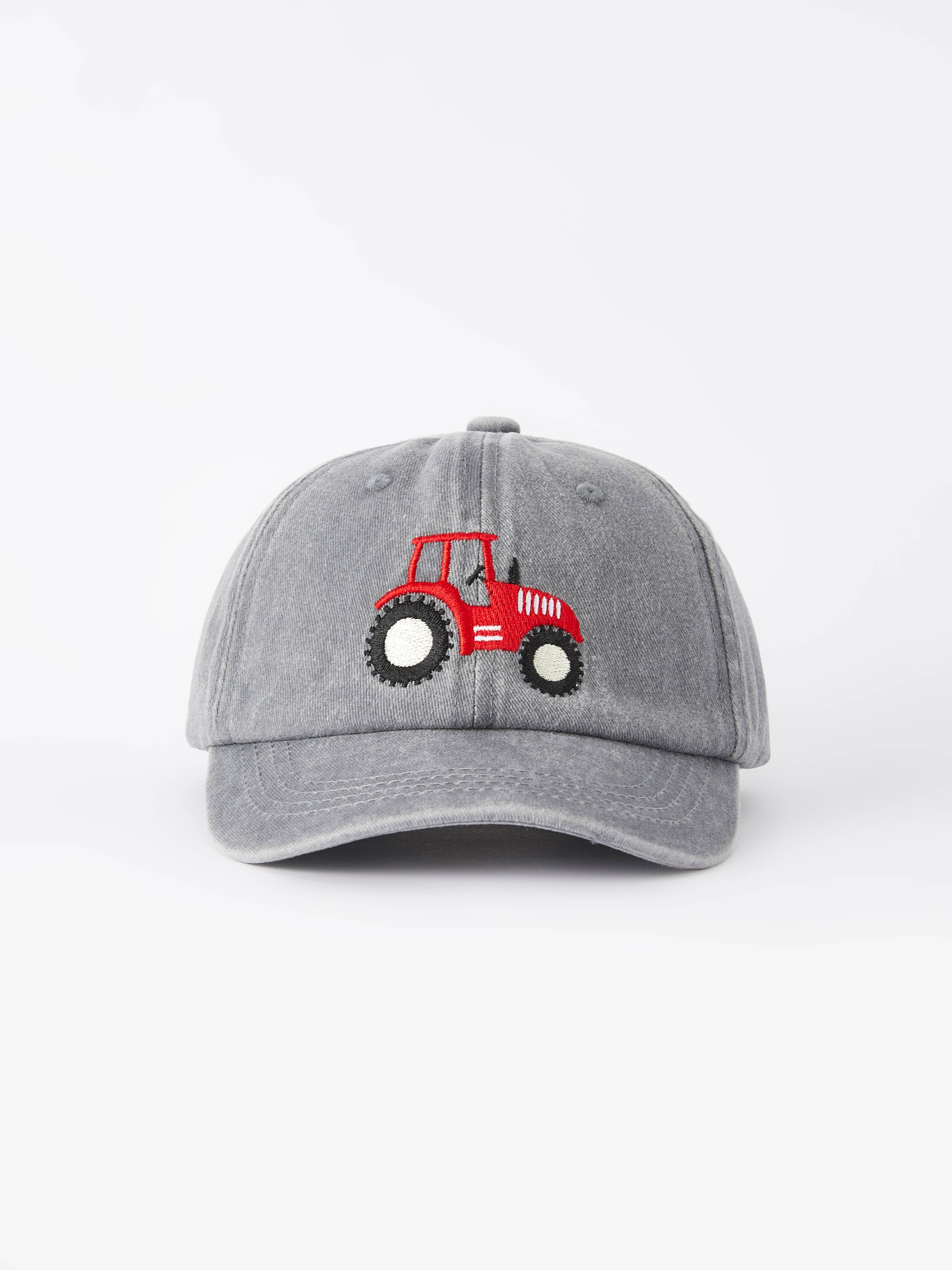 Auraquise - Wholesale Baseball Cap - Kids - Kid's Green Tractor Embroidered Baseball Cap8