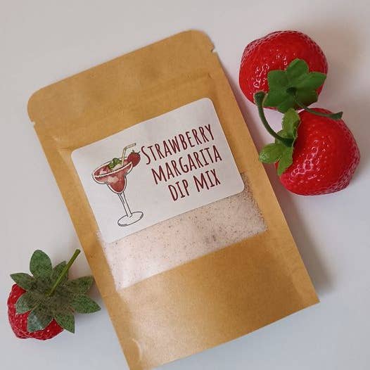 Mixology - Wholesale Dip - Strawberry Margarita Dip Mix