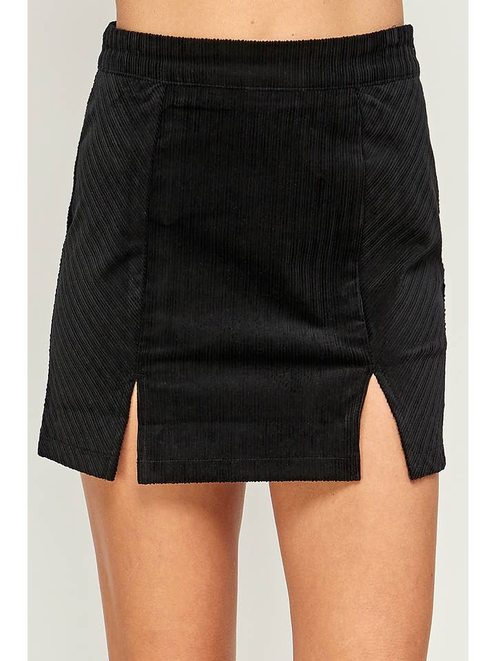 CORDUROY MINI SKIRT for wholesale by Sans Souci