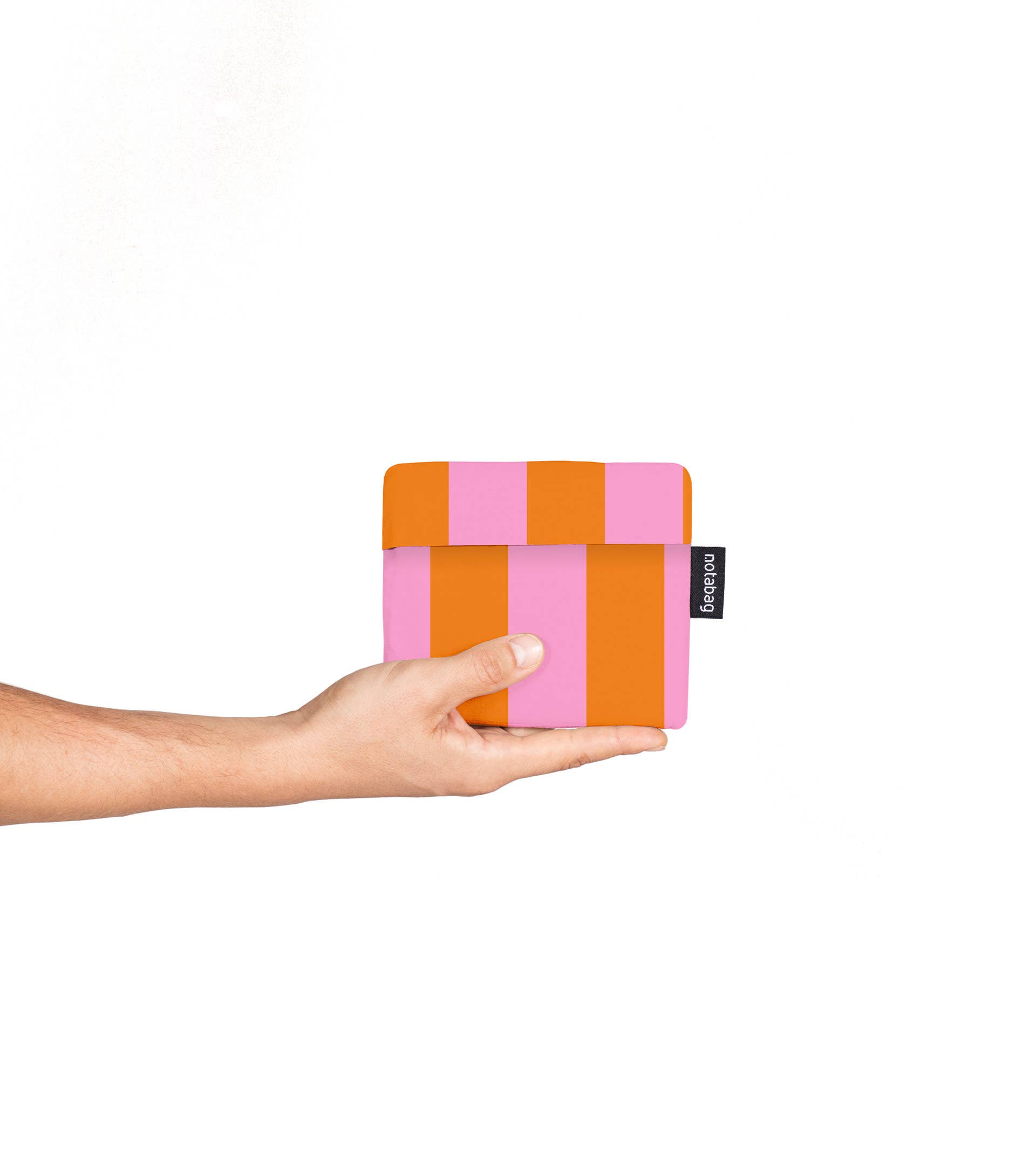 Notabag - Wholesale Tote Bag - Unisex - Notabag - Orange/Pink Stripes, Summer, Spring6