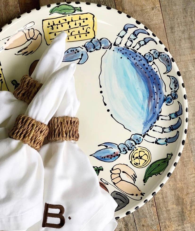 Magnolia Creative Co. - Wholesale Condiment/Dip Bowl - Summer Seafood Chip and Dip1