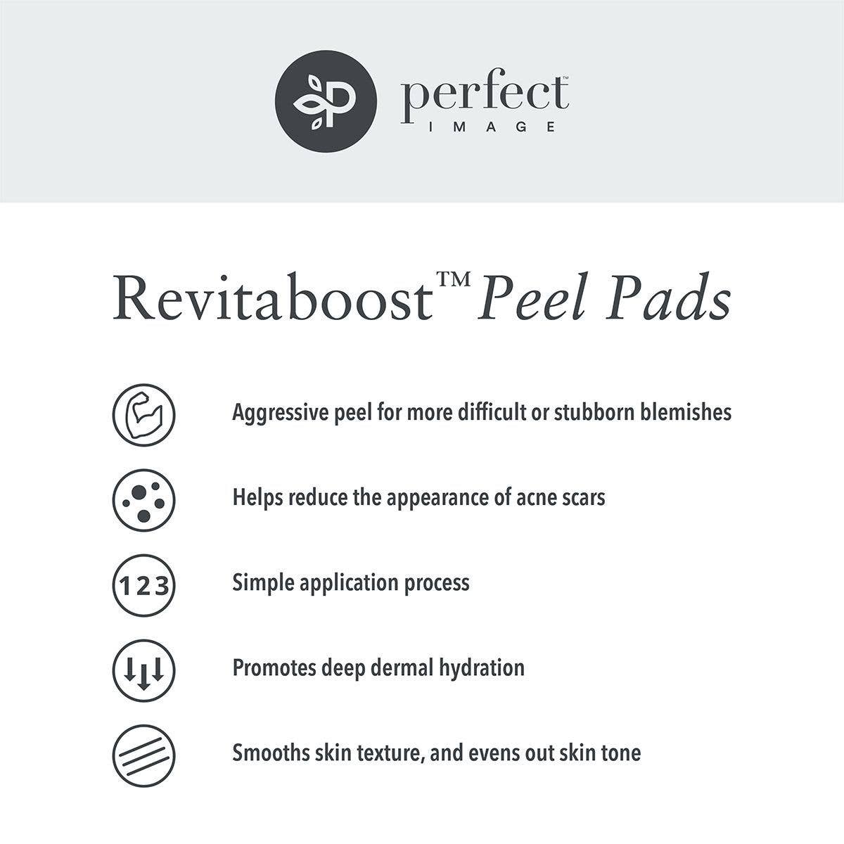Perfect Image - Wholesale Facial Peel - Revitaboost Peel Pads  - Level 27