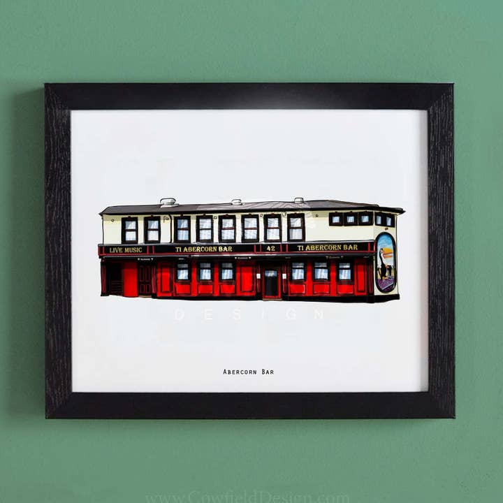 Illustrated Pubs of Derry for wholesale by Cowfield Design