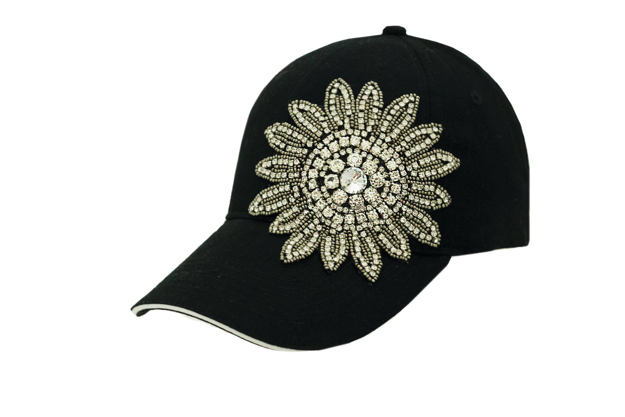 The Alabama Girl - Wholesale Baseball Cap - Women's - Crystallized Flower Hat