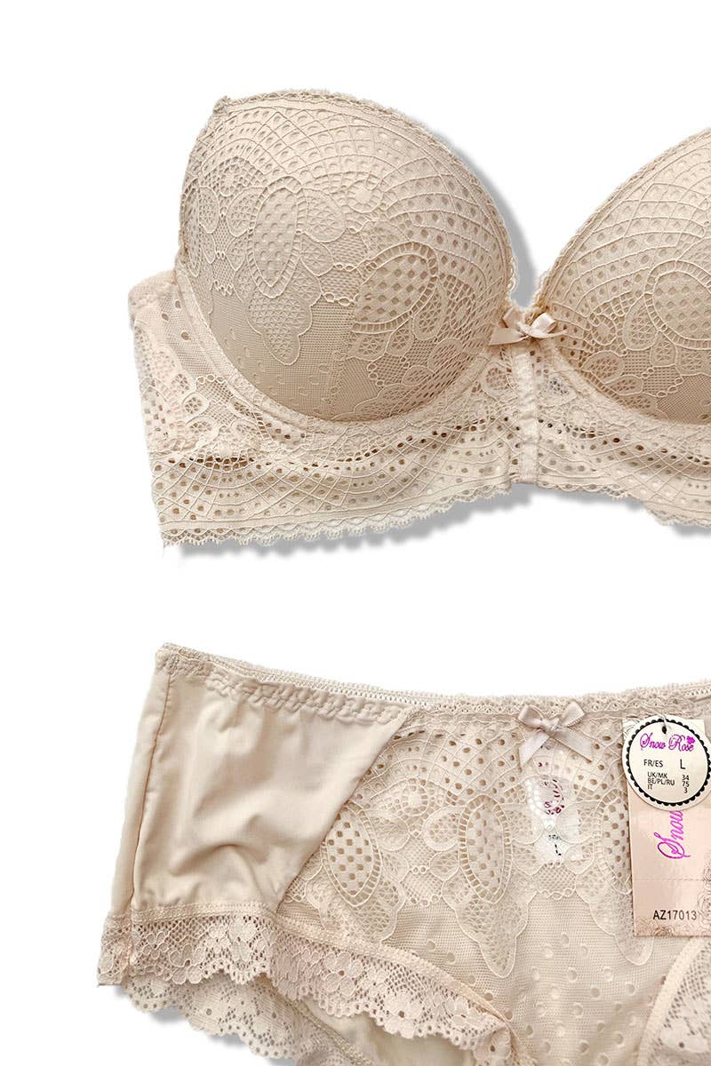 Belle Com'Elle - Wholesale Lingerie Set - Women's - Cup C Bra and Panty Set/AZ160137