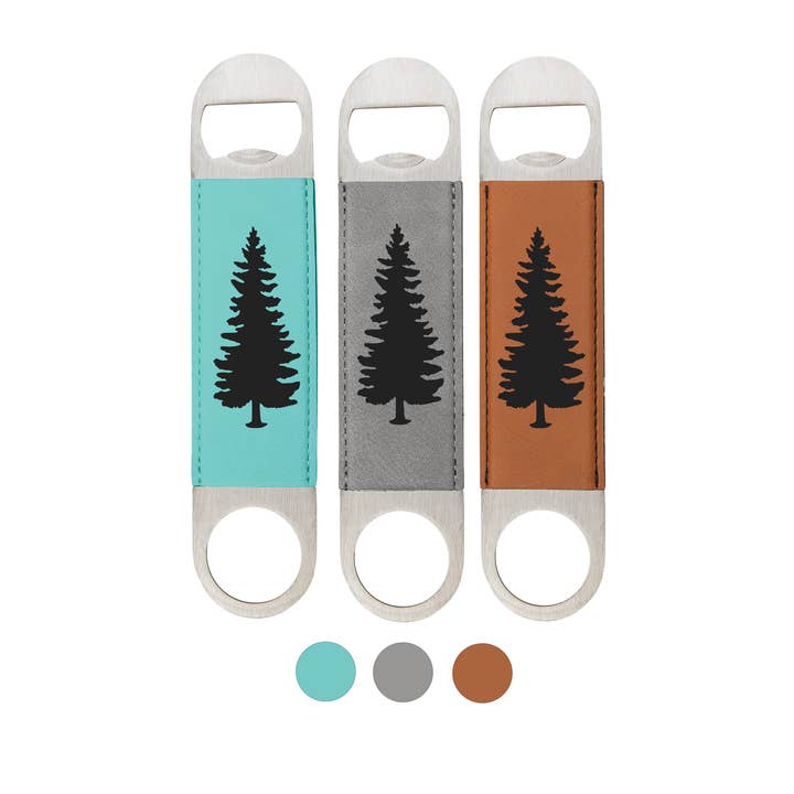Bottle Opener - Evergreen Tree for wholesale by Beckman Design