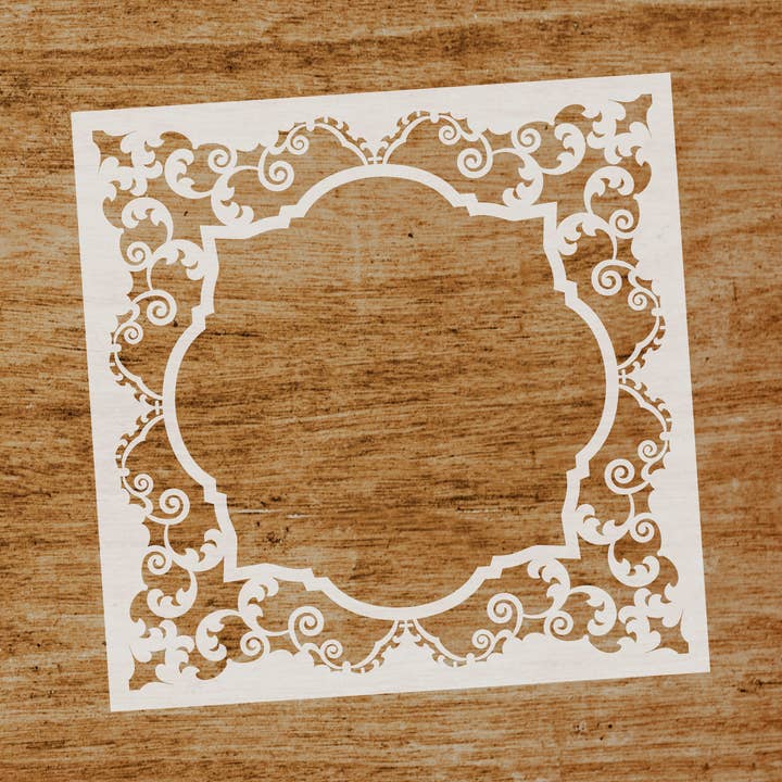 Tuinkader sjabloon voor wholesale door Evyre Scrapbooking