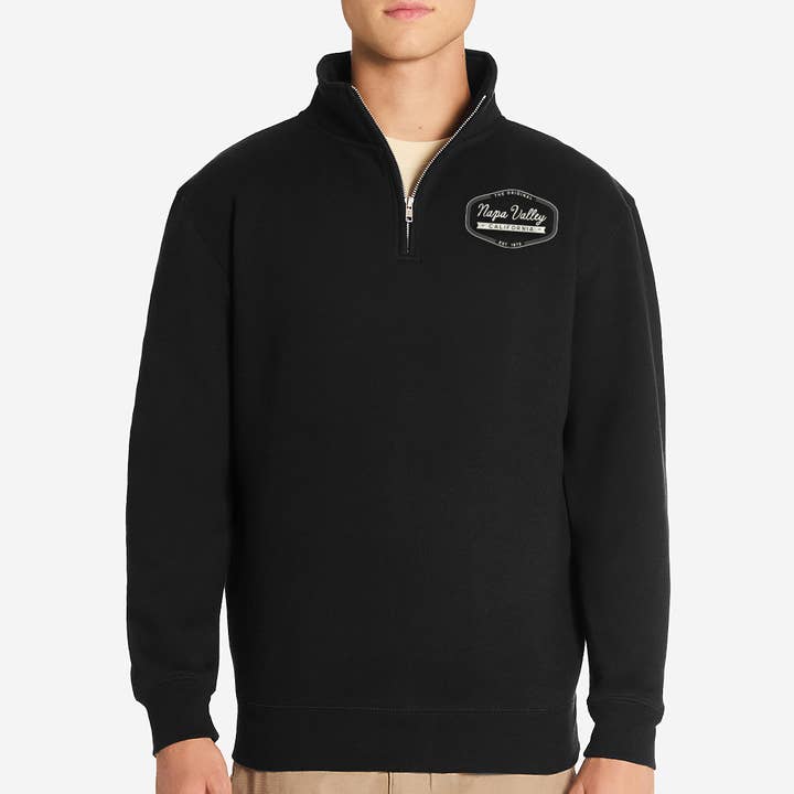 Custom Lane Seven Unisex Eco-Friendly Premium Quarter Zip for wholesale by Mercantile 12