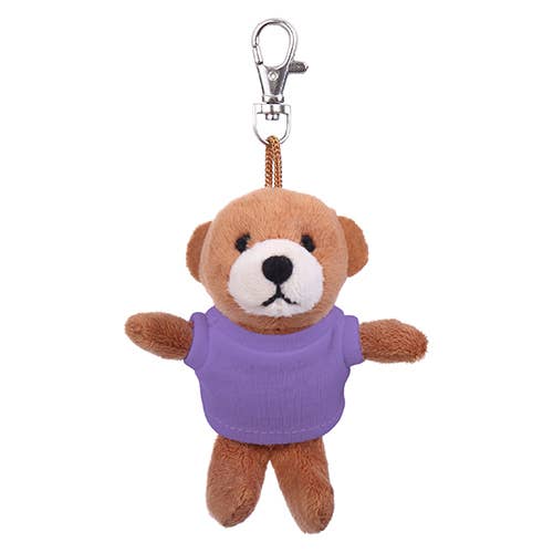 Plushland - Wholesale Keychain - Kids - 4" Keychain – Brown Bear7