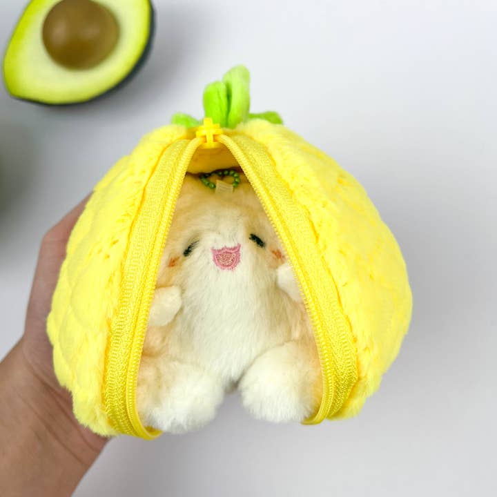 SoapElenGlen - Wholesale Keychain – Women's - Transforming Fruit Plush Doll Backpack Keychain Pendant19