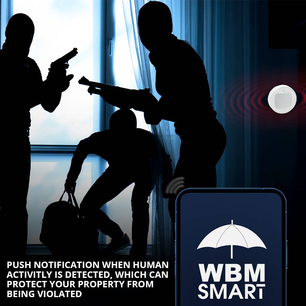 WBM LLC - Wholesale Small/Handheld Appliance - WBM SMART Motion, Battery-Powered, No Hardwiring, Indoor Use6