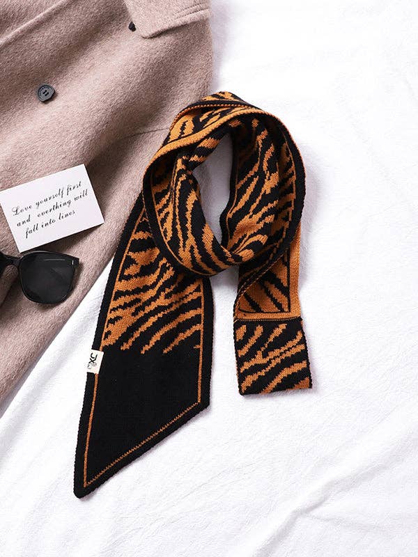 FurDecoration - Wholesale Scarf - Women's - Zebra-Stripe Scarf4