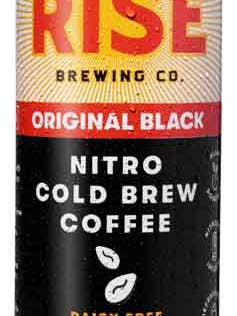 BLACK NITRO COLD BREW COFFEE - RISE BREWING CO for wholesale by Hudson Meat Company