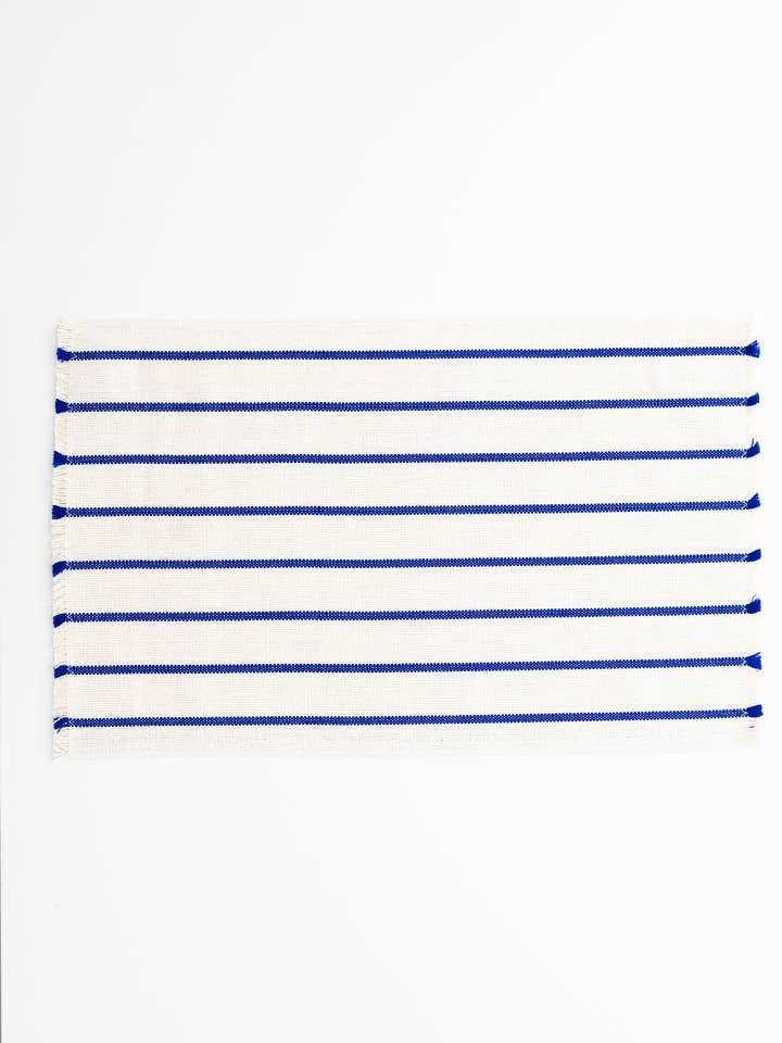 Narrow Stripe Placemat for wholesale by Dove and Donkey