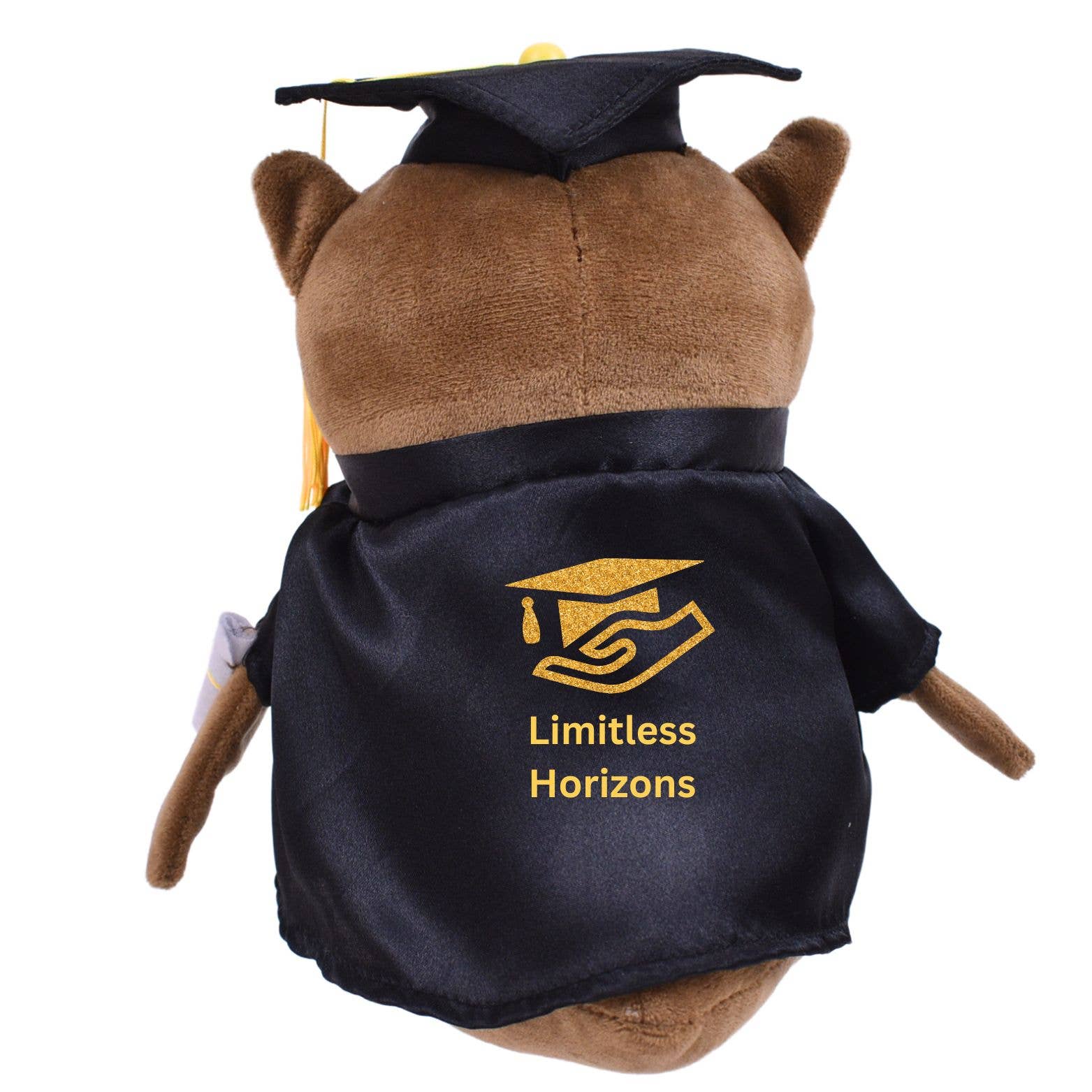 Soft Stuff Creations, Inc. - Wholesale Stuffed/Plush Toy - Kids & Baby - 8" Brown Grad Owl Plush5