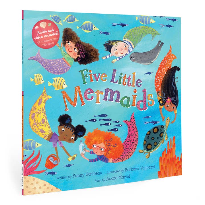 Barefoot Books - Wholesale Preschool Book (3-5) - Five Little Mermaids1