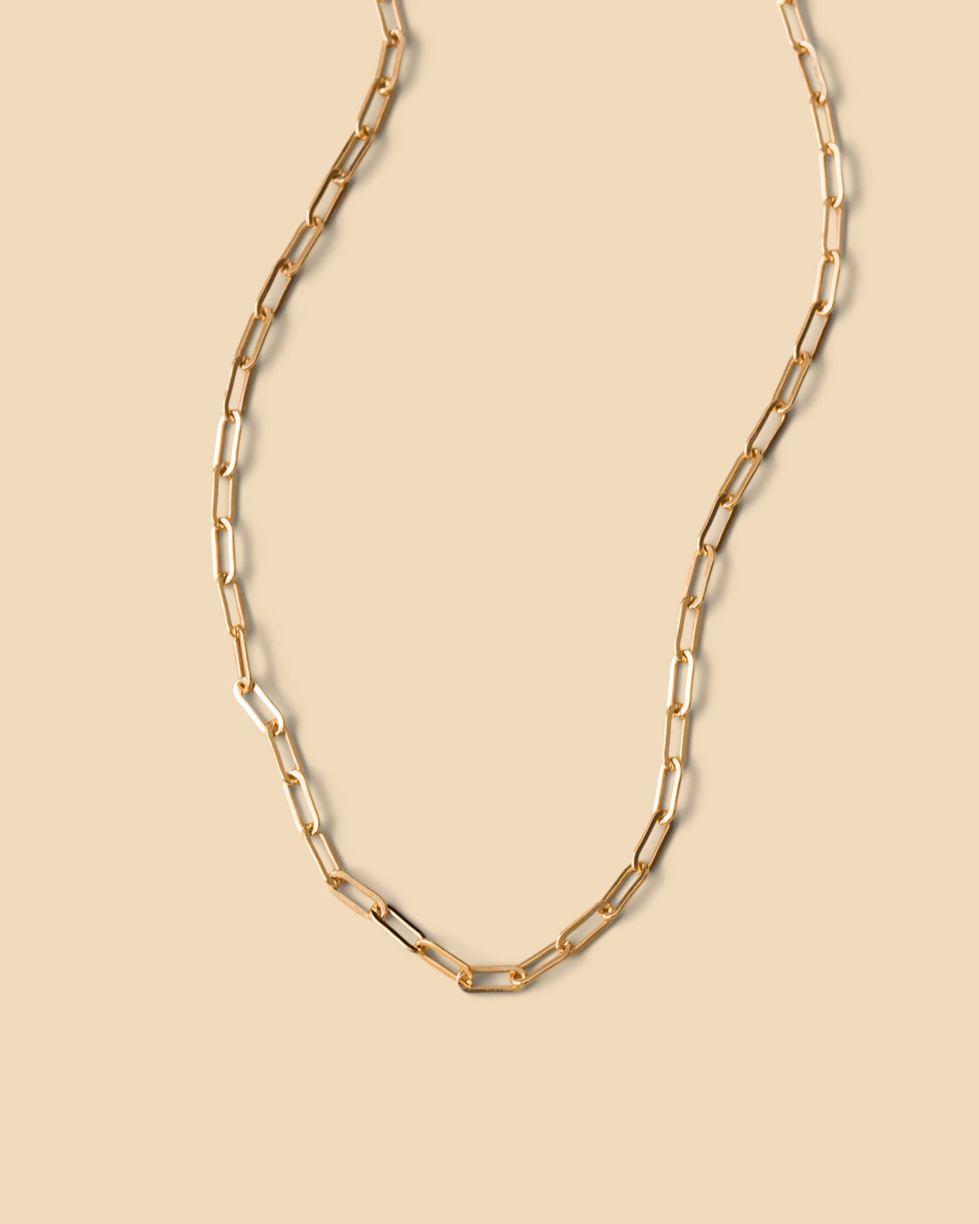 Everly Made – wholesale Link & chain necklace – Sierra Paperclip Chain2