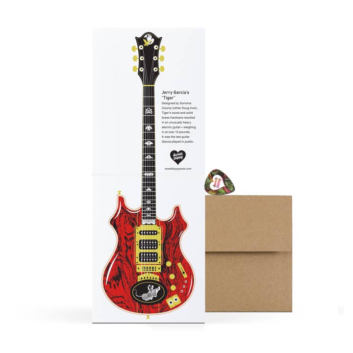 Famous Guitar Series — Garcia for wholesale by Sweet Bippy Press