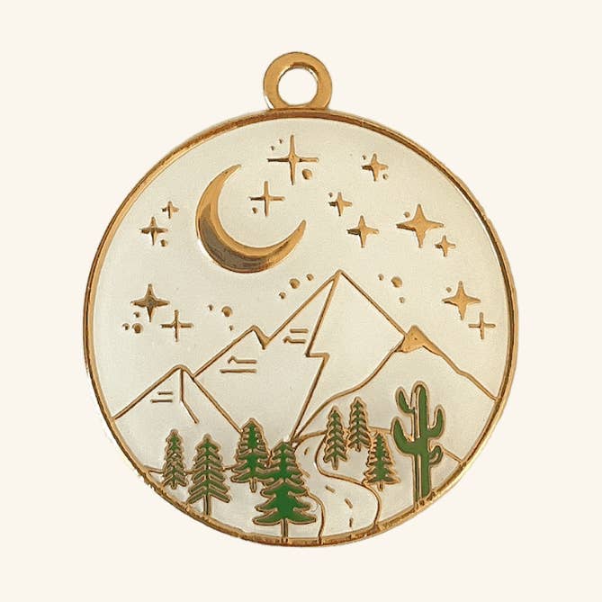 Wanderlust Pet ID Tag for wholesale by Barkada