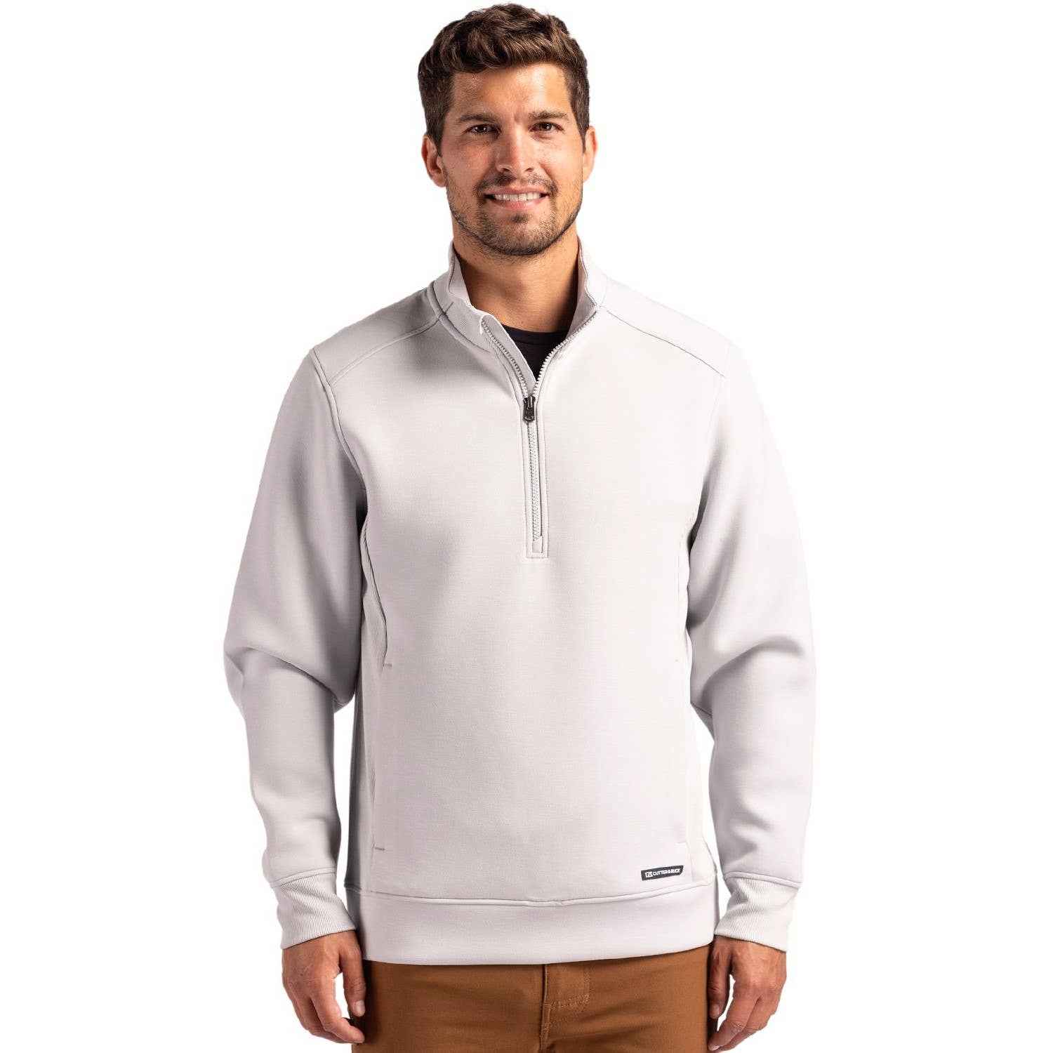 Cutter & Buck - Wholesale Sweatshirt - Men's - Cutter & Buck Roam Eco Recycled Quarter Zip Mens Pullover4