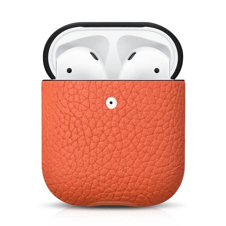 CairPods - Wholesale Earphone/Headphone Case - Unisex - Genuine Leather Pebble Series AirPods 2 Case0