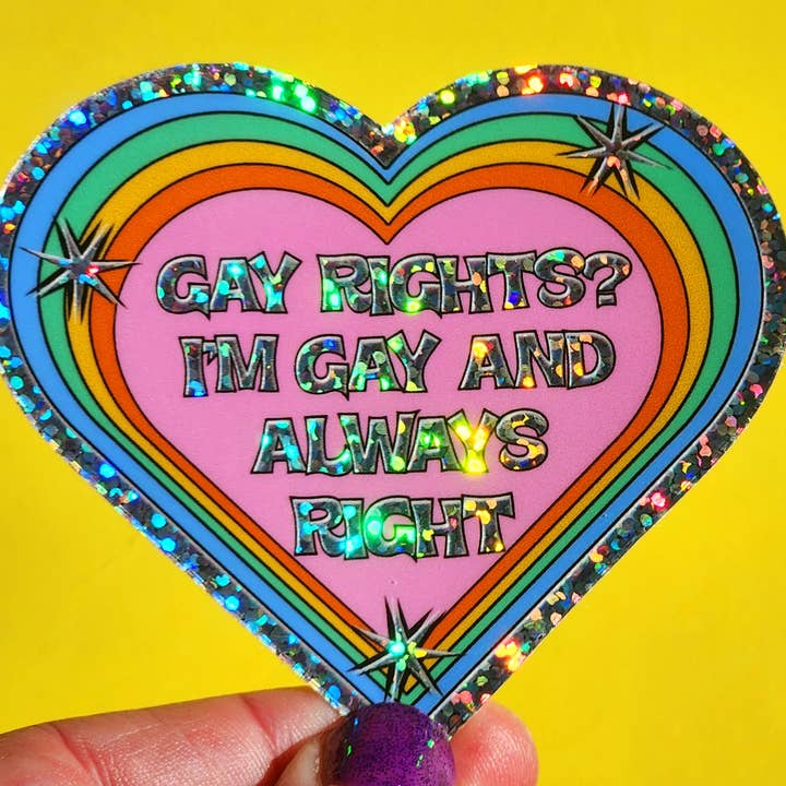 Luxe Trauma - Wholesale Sticker - Funny gay rights sticker