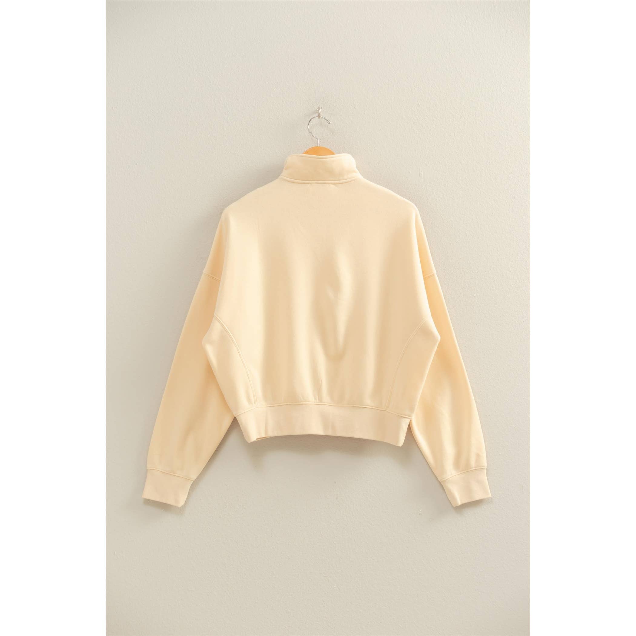 Double Zero - Venta al por mayor Sudadera - Mujer - Sudadera con media cremallera Love This Way19