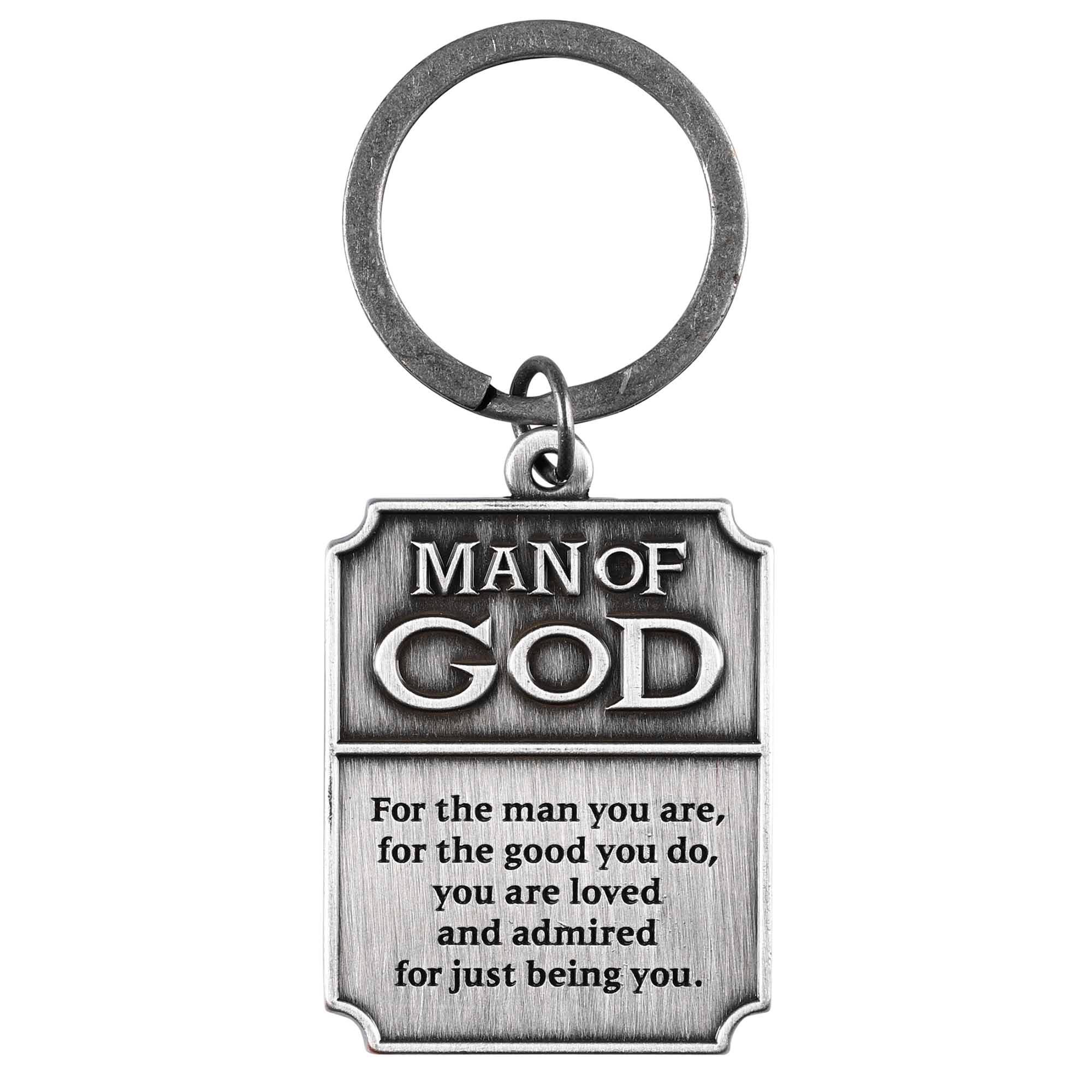 Dicksons - Vente Porte-clés – homme - Porte-clés Homme de Dieu Pour l'Homme que tu es1