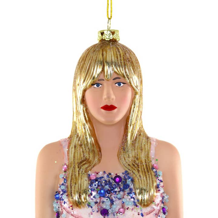 Taylor Swift Glass ornament for wholesale by RACHEL GEORGE
