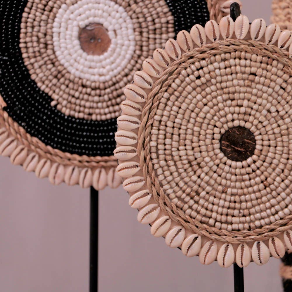 EARTHWARE - Vente Décorations de table - Décor de coque M noir Camero2