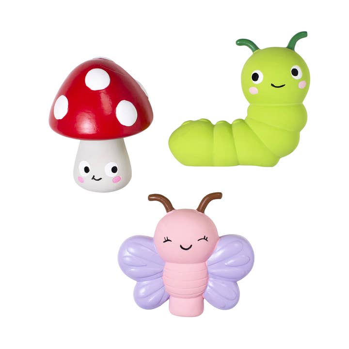 KEEPING IT NTURL 3PC MINI LATEX DOG TOY for wholesale by Petshop by Fringe Studio