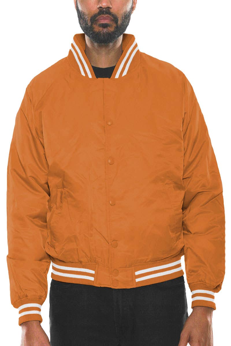 WEIV - Wholesale Windbreaker - Men's - Mens Polyester Varsity Windbreaker Jacket9