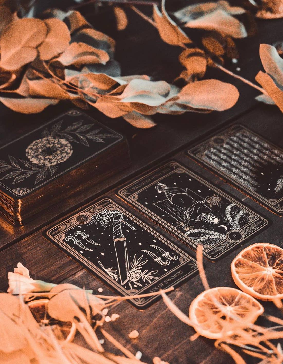 13th Press - Wholesale Tarot Cards - The Marigold Tarot - Gold Gilded Edition2