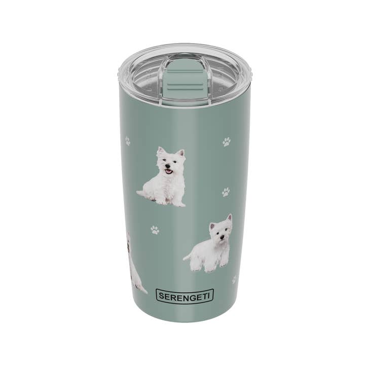 E&S Pets - Wholesale Insulated Mug/Tumbler - 3D Printed - Westie - Tumbler, Leak-Proof, Durable - 20 Oz