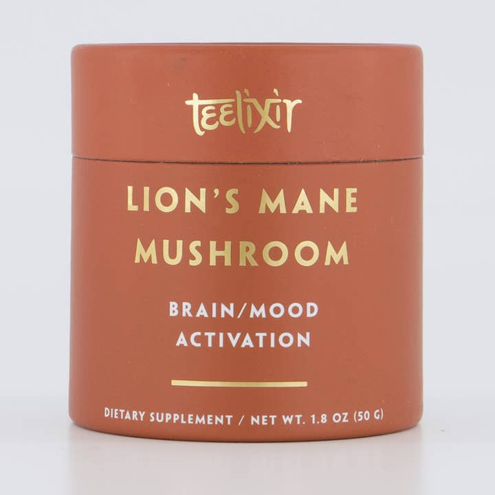 Teelixir Organic Lion's Mane Mushroom for wholesale by Teelixir