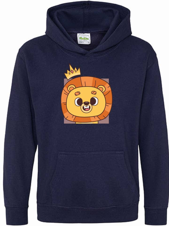 Kinder - Hoodie - Lion 1 für den Großhandel von PrintFreakz