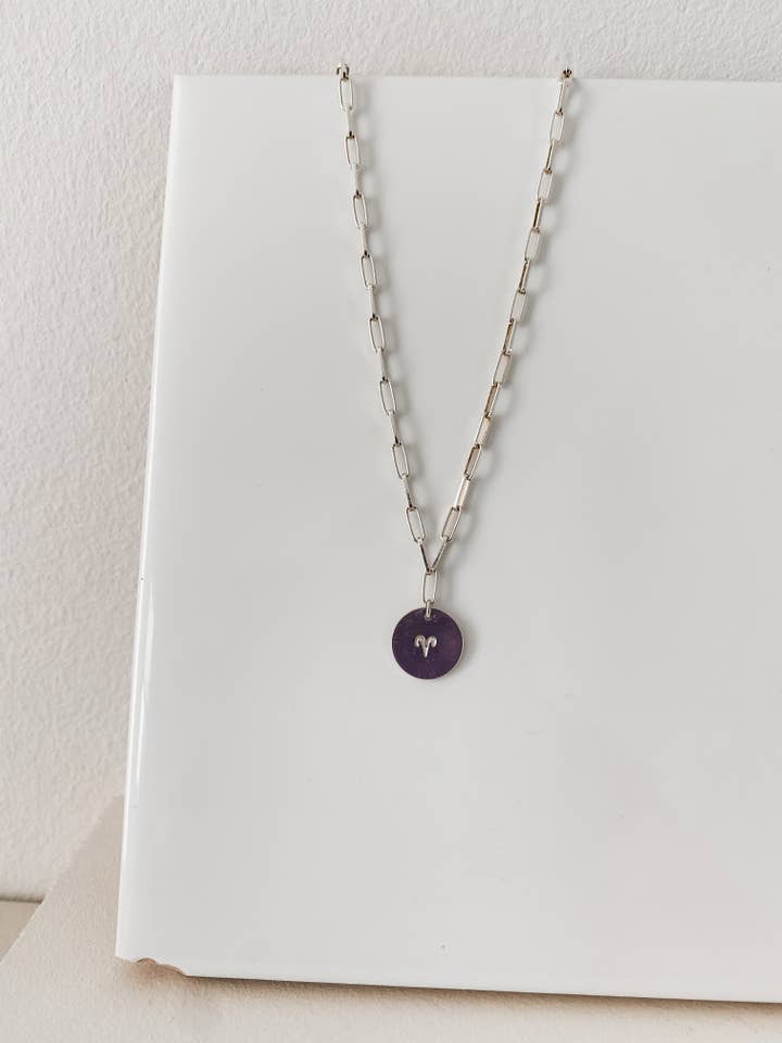 Bold Chain Zodiac Necklace for wholesale by Simply Jules Jewelry
