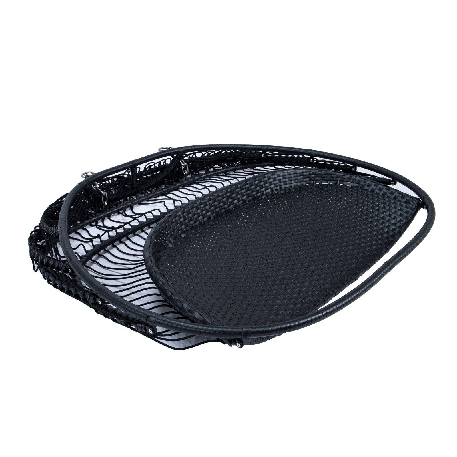 LeisureMod - Wholesale Egg Chair - Wicker 2 Person Double Folding Hanging Egg Swing Chair50