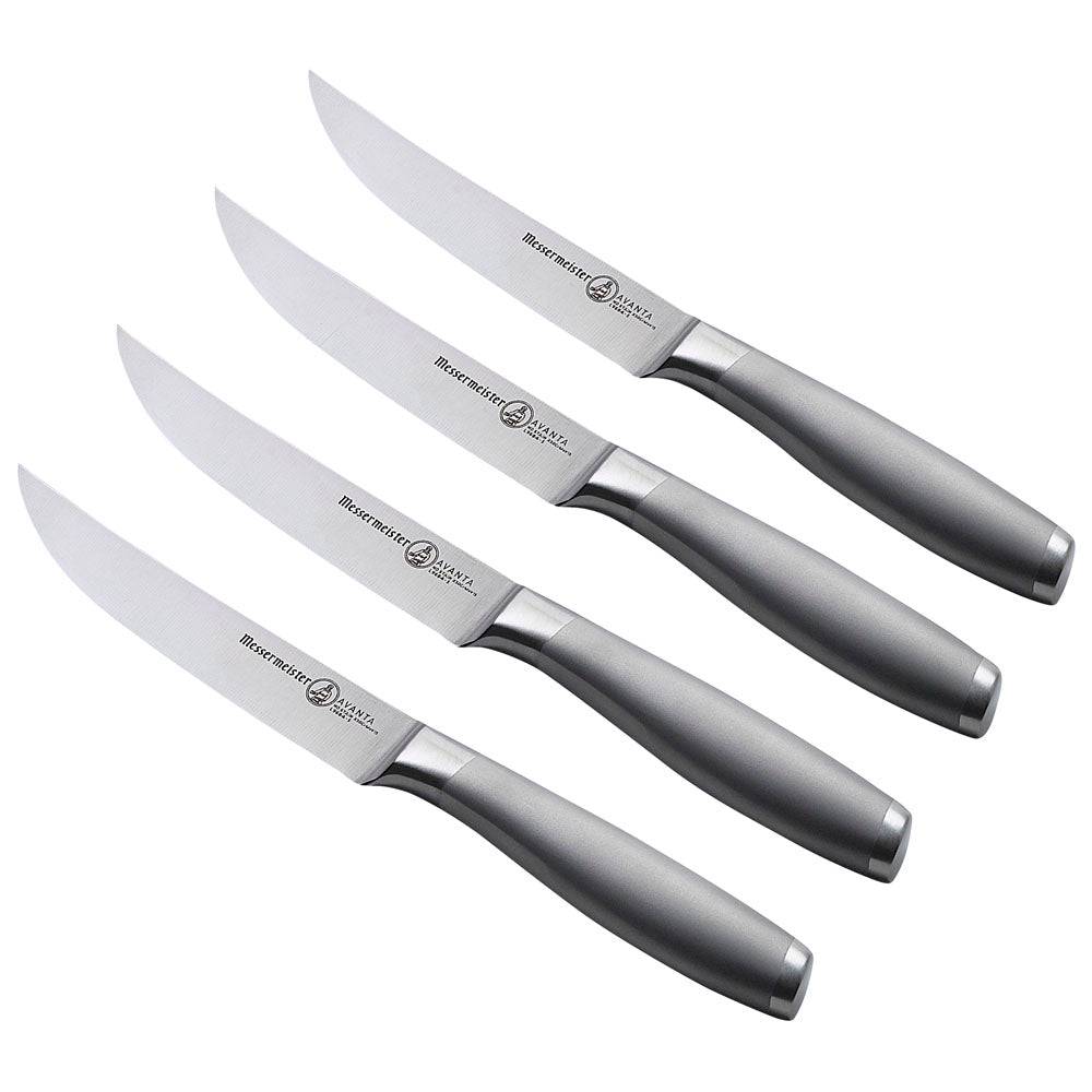 Messermeister - Wholesale Table Knife - Avanta Stainless Fine Edge Steak Knife Set - 4 Piece2