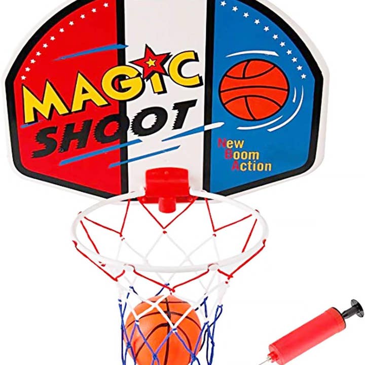 Magic Shot Mini Basketball Hoop Set With Ball And Pump for wholesale by AZ Trading & Import (Toys, RC Toys & More)