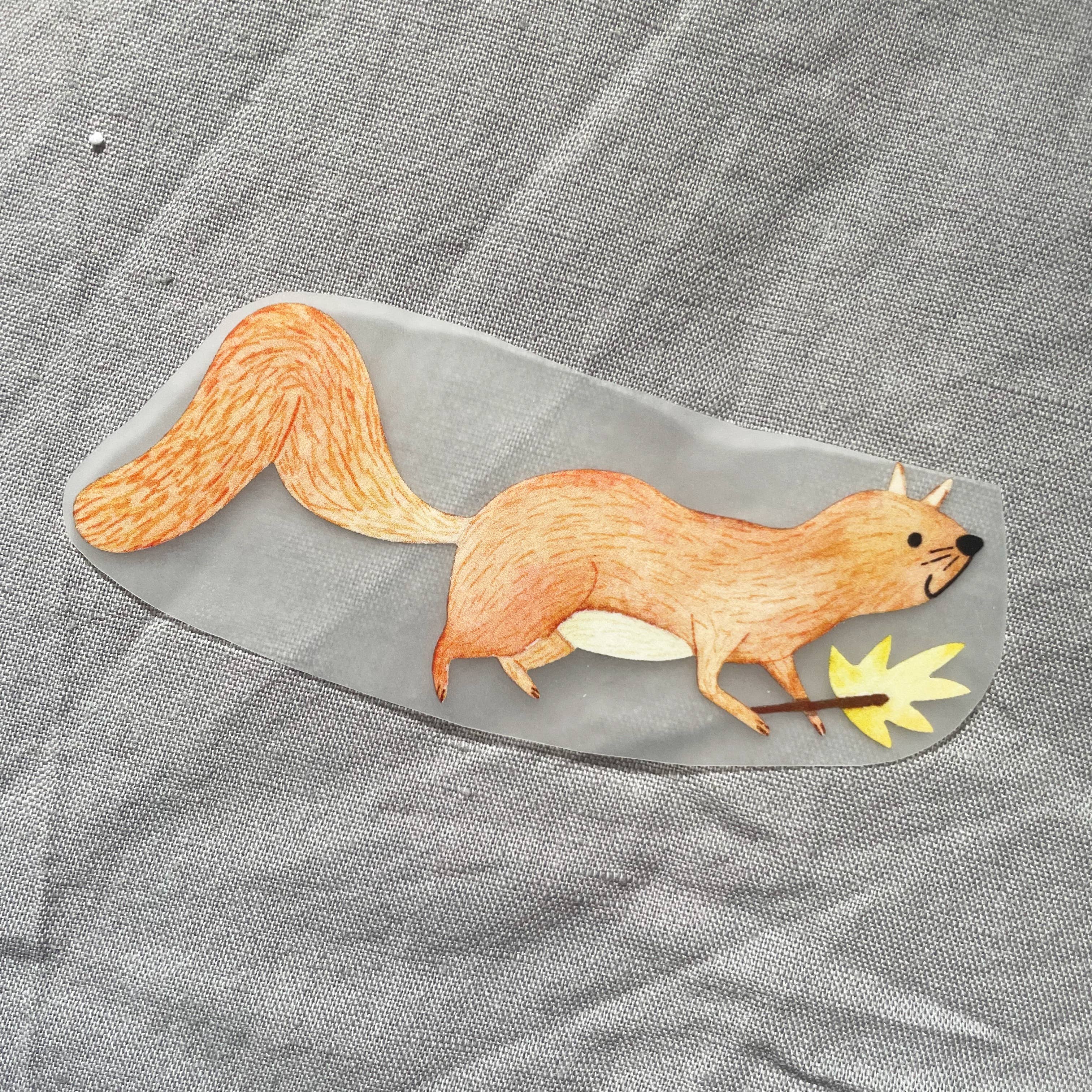 Hannahs Firlefanz – wholesale Lapp – Strykmärke ekorre, märke för barn, present0