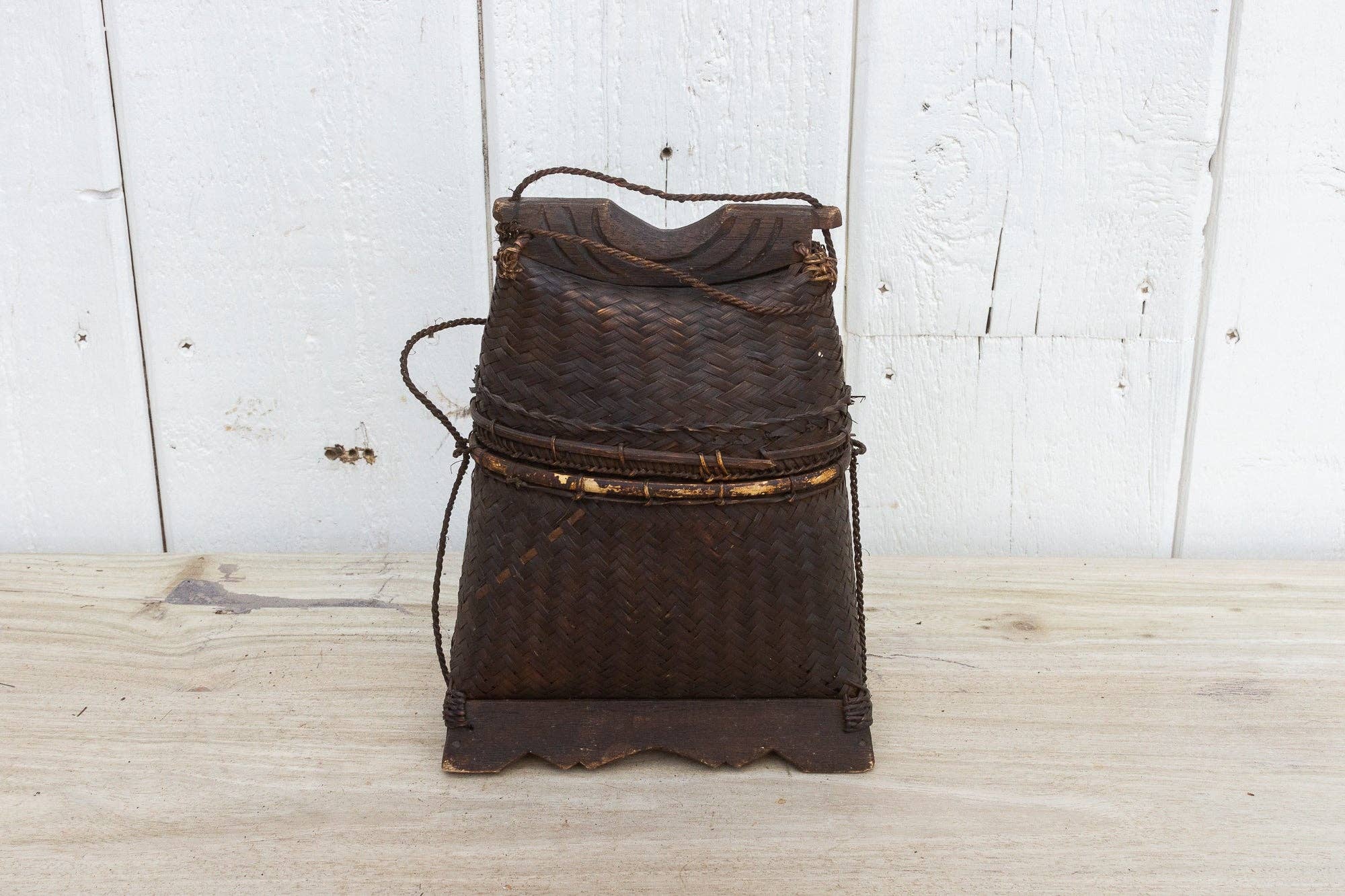 De-cor - Wholesale Basket - Mid 20th Century Thai Tribal Basket1