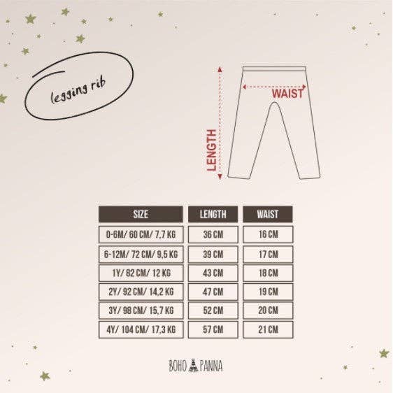 Kleine Tijntje – Engroshandel Modeleggings – Børn – LEGGING RIB UNISEX VOL 33