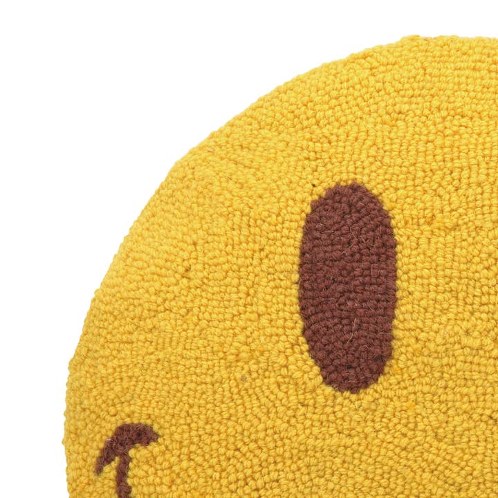 Peking Handicraft - Wholesale Throw/Decorative Pillow - Smile Face Hook Pillow2