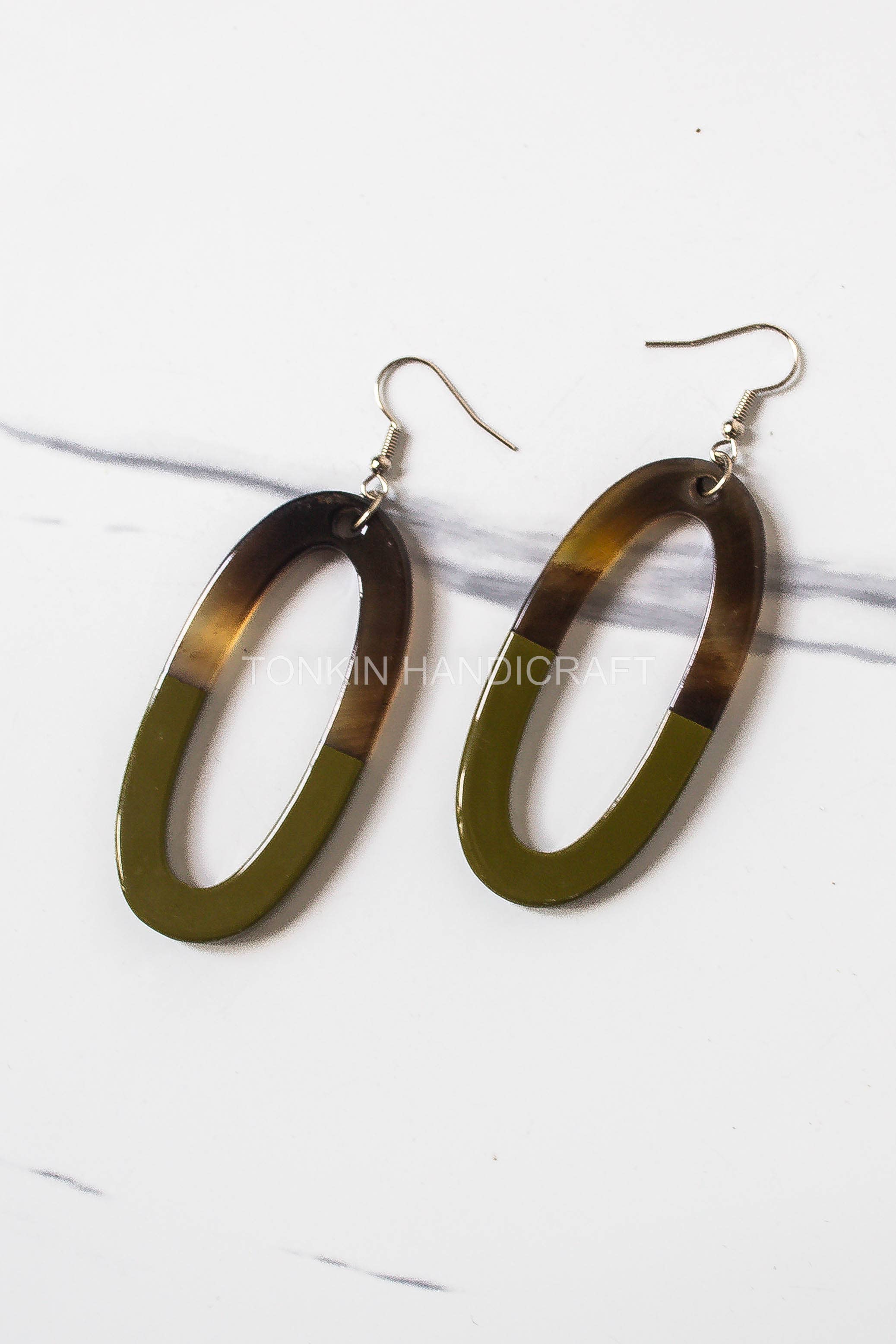 Tonkin Handicraft - Wholesale Dangle Earrings - Lim Buffalo Horn Earrings 5